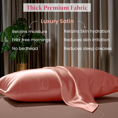 Luxury Satin Pillowcases#color_mauve
