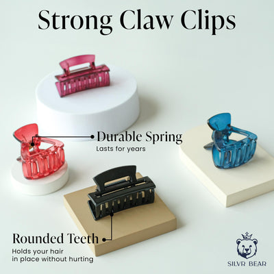 Hair Claw Clips - Unbreakable - Small Clutchers - G4