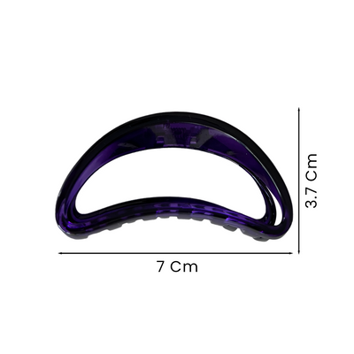 Hair Clutcher Claw Clip - Unbreakable - Purple Set