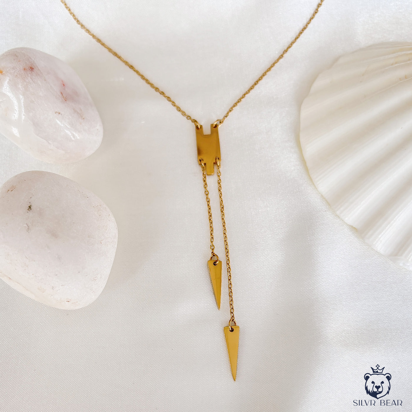 Arrowhead Necklace - Gold Tone - Anti Tarnish