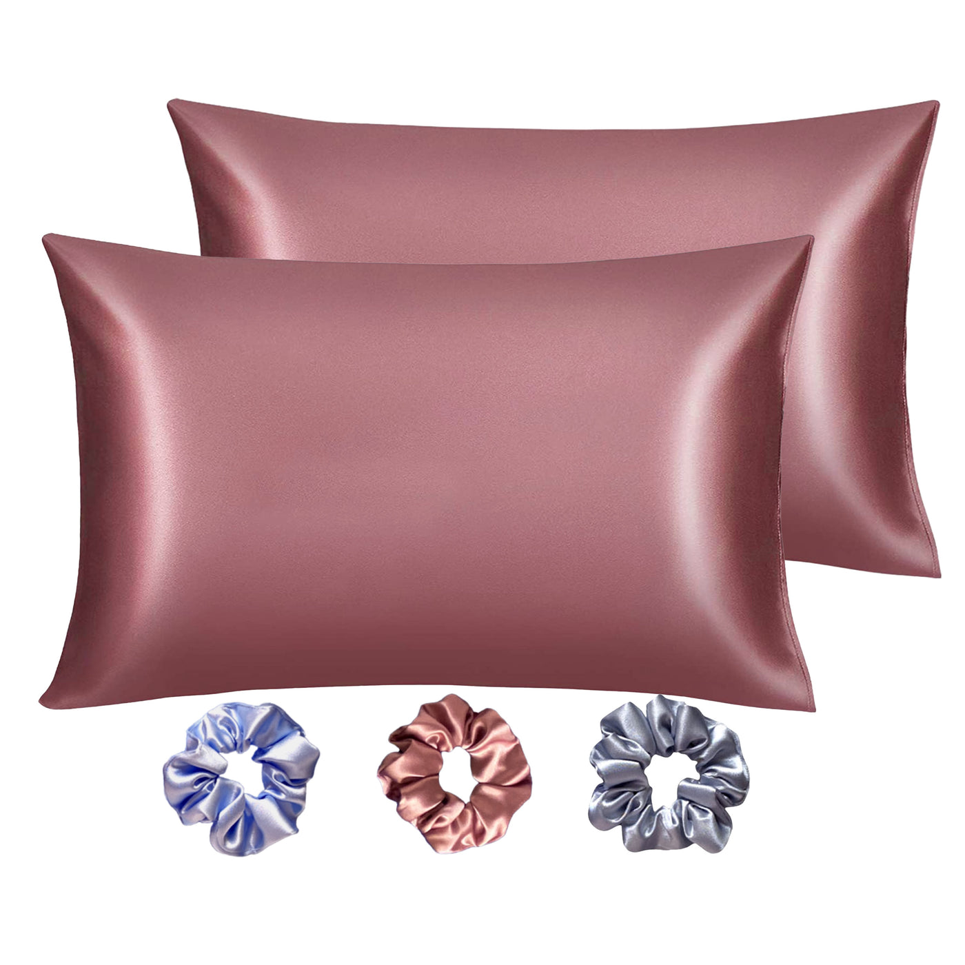Luxury Satin Pillowcases#color_mauve