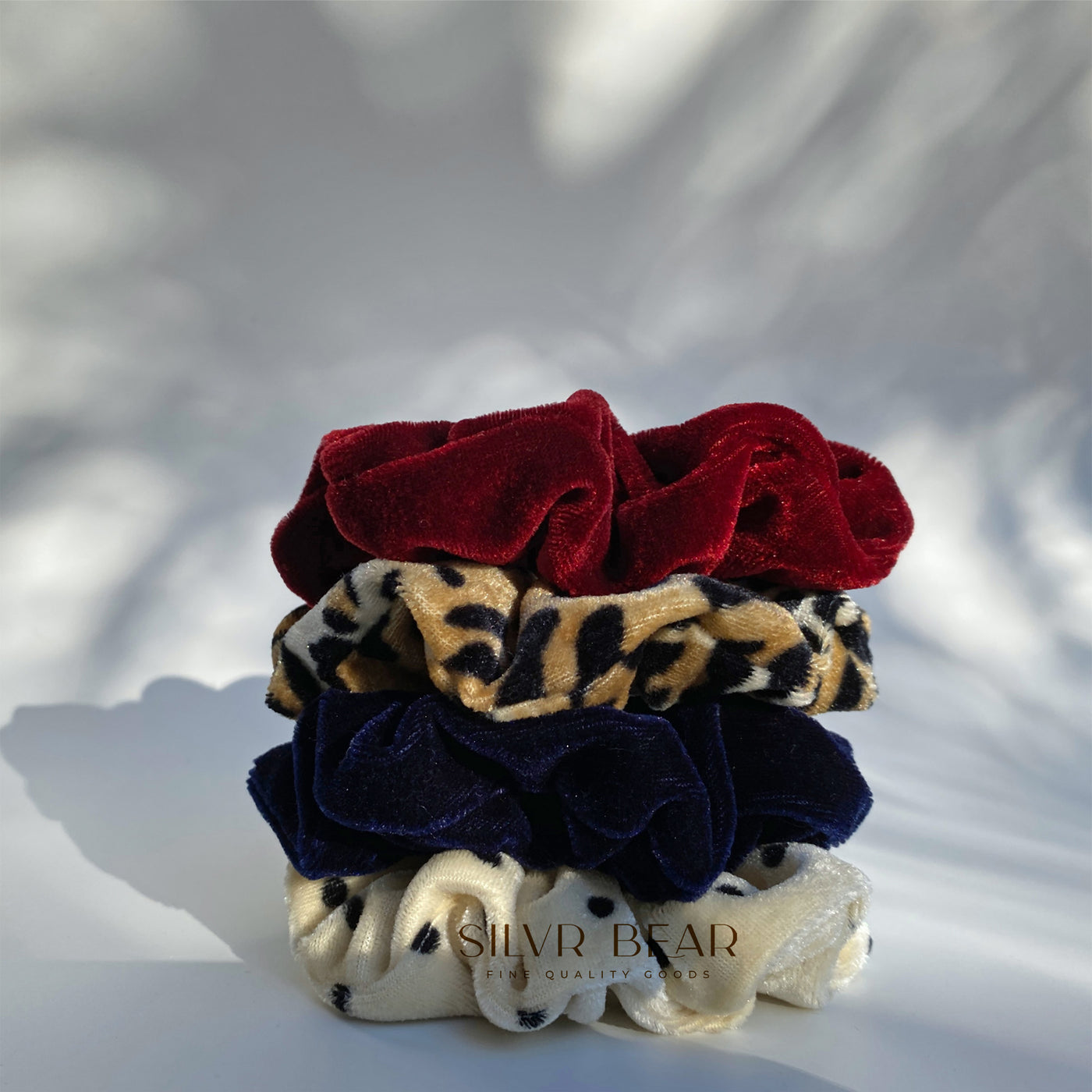 8 Designer Edition Scrunchies