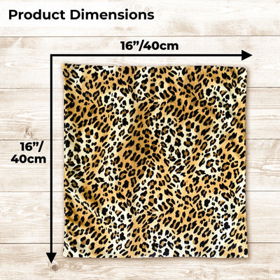 16inch  X 16 inch Leopard print cushion cover for your sofa cushions